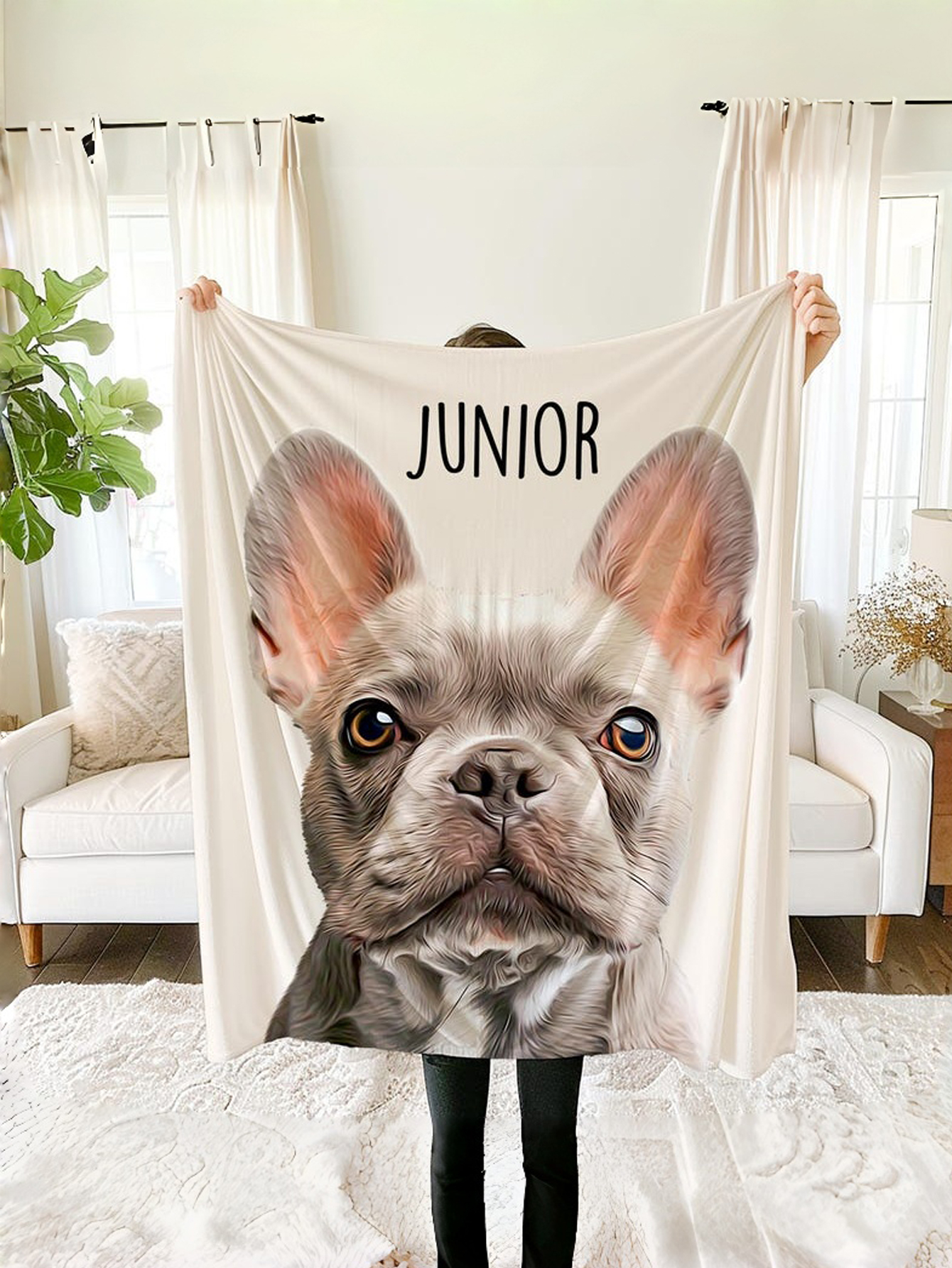 Custom Pet Blankets From Photo